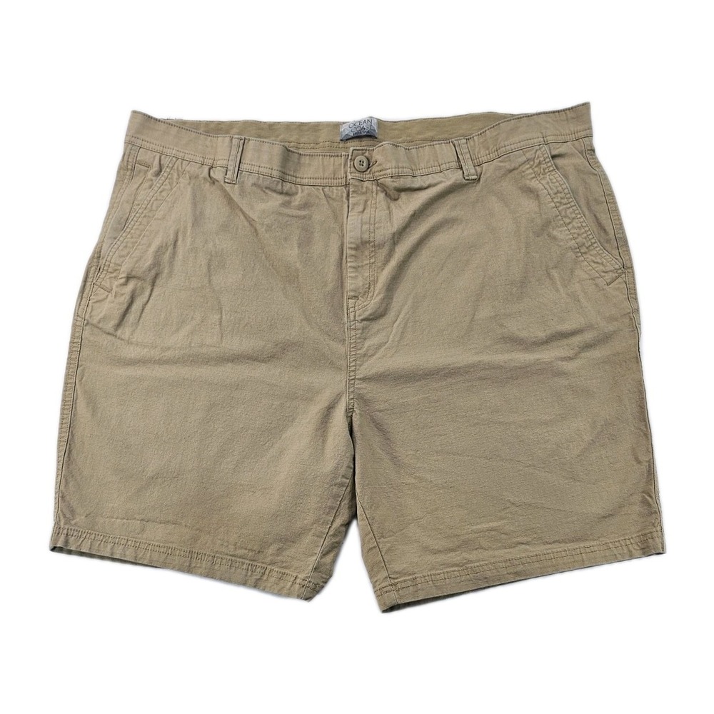Ocean Coast Cargo Ripstop Hiking Shorts Men 44 Tan Khaki outdoors classic Sports
